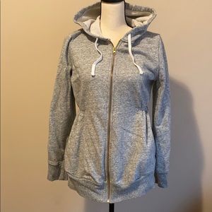 Maternity zip up hoodie